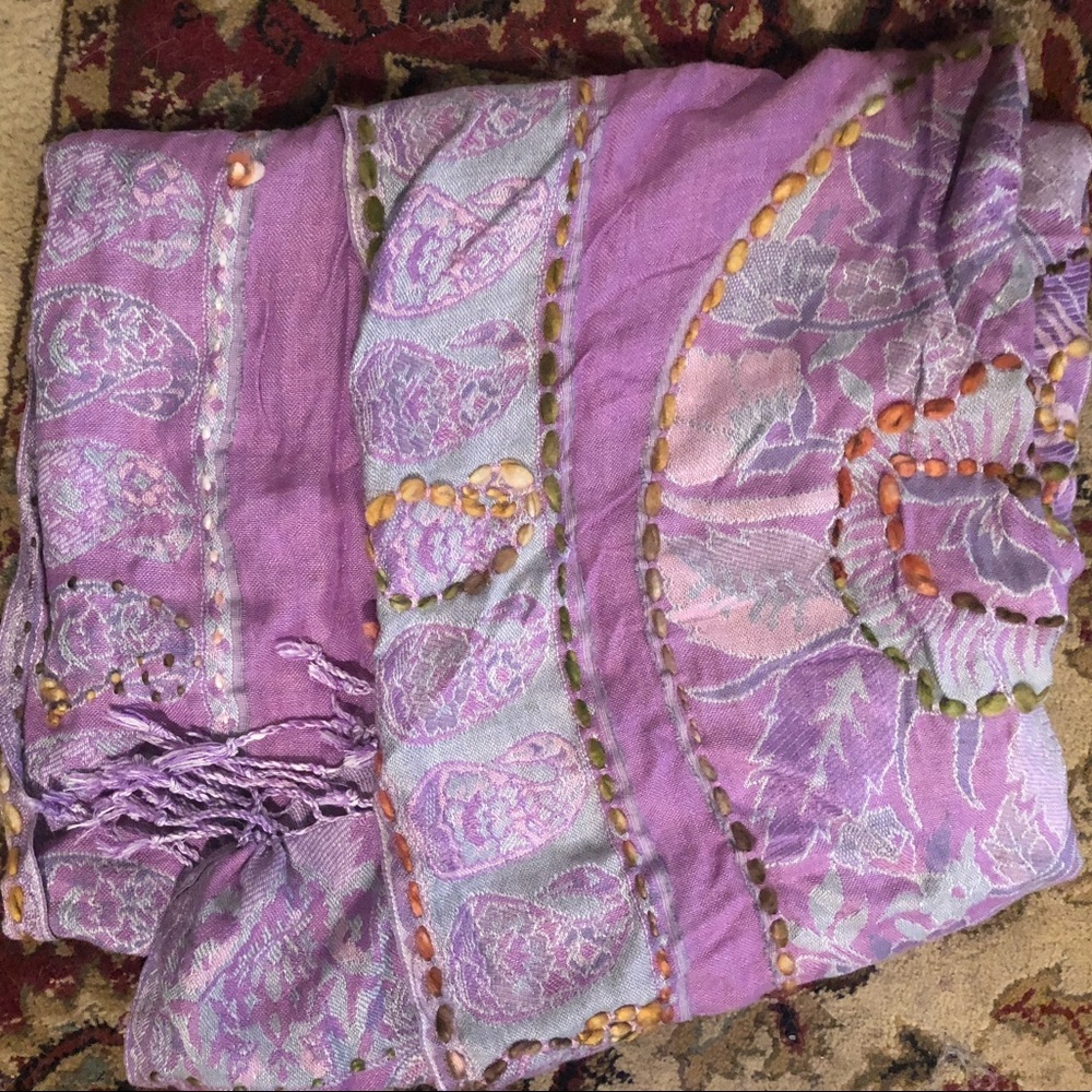 Embroidered Pashmina